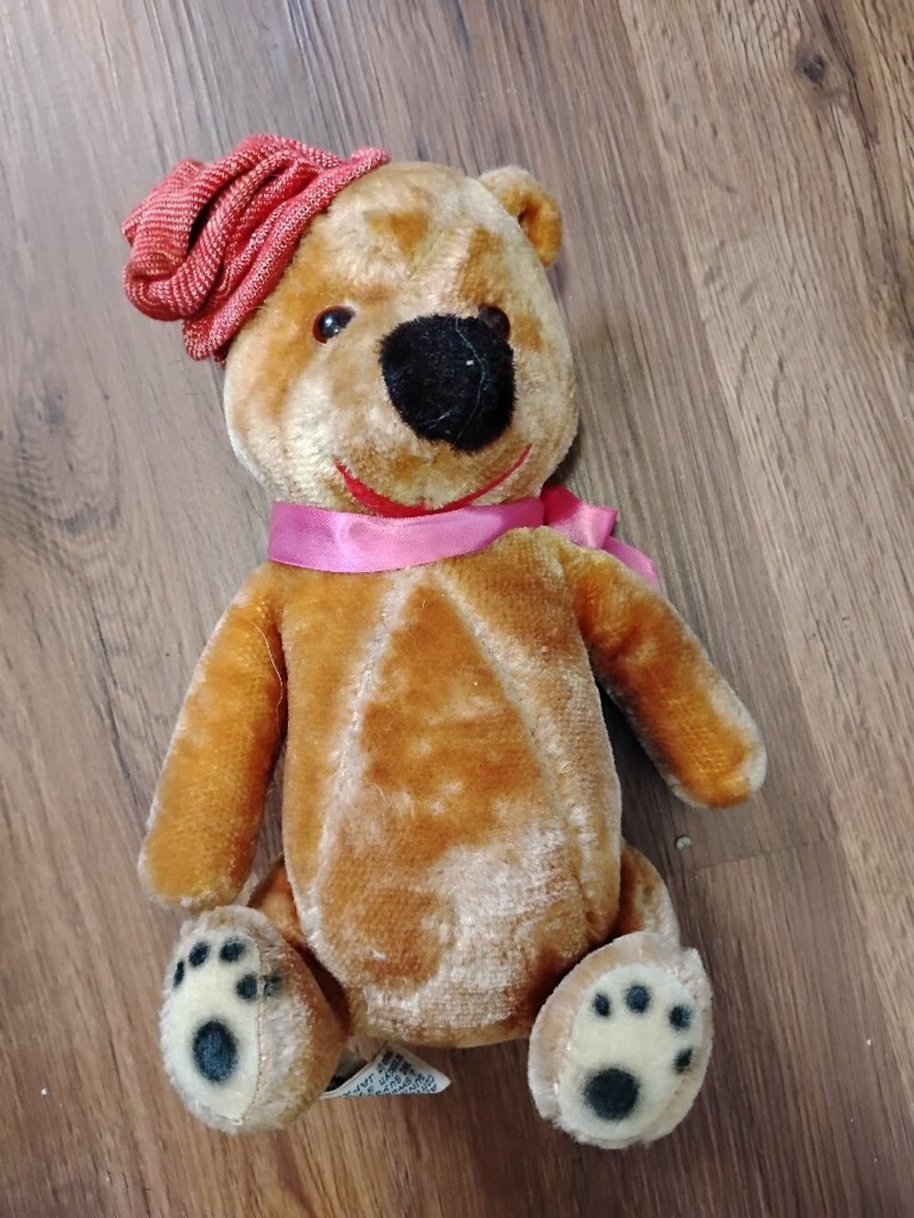 Vintage Disney Winne The Pooh Plush Bear Japan
